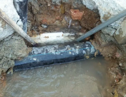 良庆测漏水之水管漏水